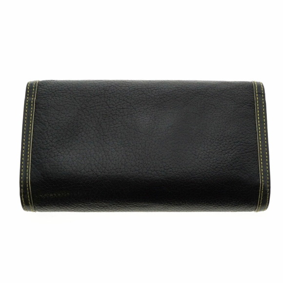 Louis Vuitton Black Suhali Long Wallet Tri Leather - Picture 1 of 10